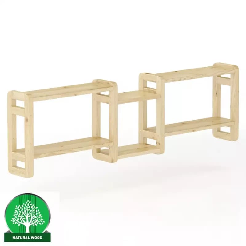 Polička borovica PK103-150x44x19 surová 1
