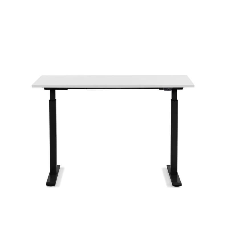 Office Smart písací stôl 140x60 cm čierny/biely 1