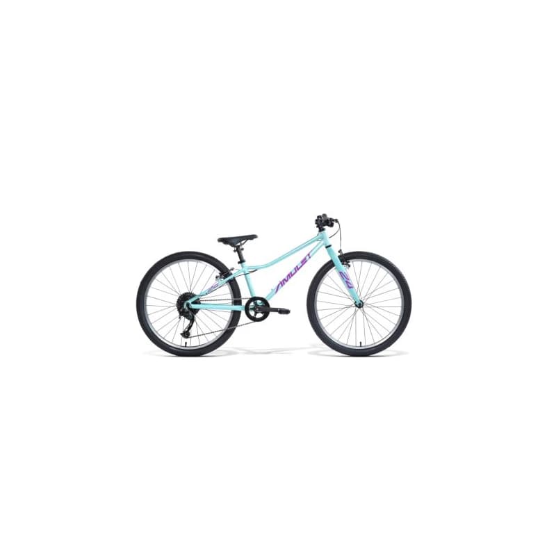 Dievčenský horský bicykel AMULET 24 Tomcat, celeste blue purple 1