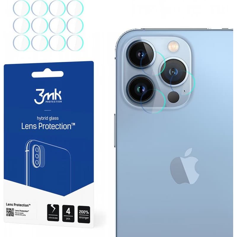3mk Lens Protection pre Apple iPhone 13 Pro (4ks) 2