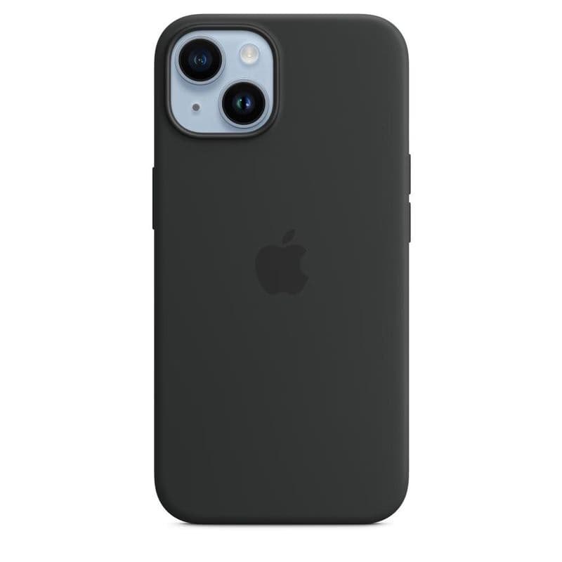 iPhone 14 Silicone Case with MagSafe - Midnight 1