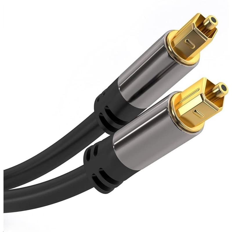 PremiumCord Kábel Toslink M/M, 6mm, 0, 5m, čierna