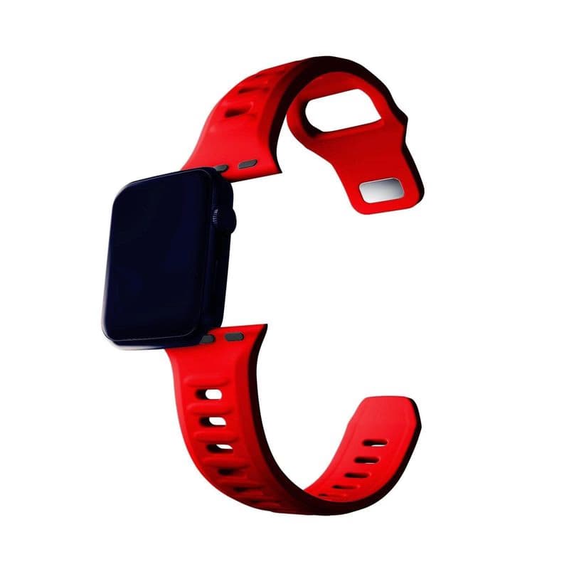 3mk remienok Watch Strap pre Apple 38/40/41 mm Red 5