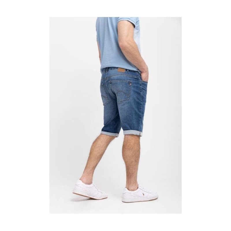 Pánske riflové kraťasy VOLCANO MEXT-600-NAVY 2