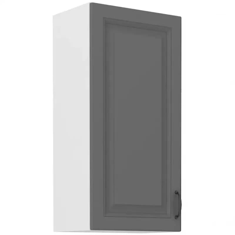 Kuchynská skrinka Stilo dustgrey/biely 45g/90 1f