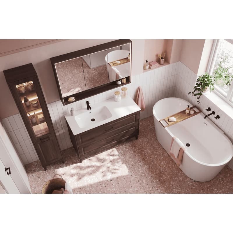 ArtCom Zrkadlová LED skrinka DOROTHY RISTRETTO 84-100-2D | 100 cm 4