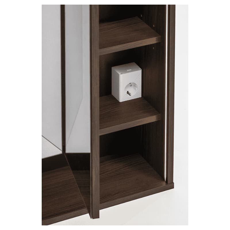 ArtCom Zrkadlová LED skrinka DOROTHY RISTRETTO 84-100-2D | 100 cm 6