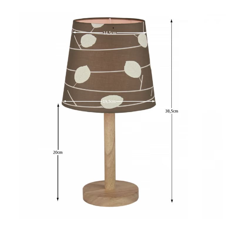 Stolná lampa QENNY TYP 6 Tempo Kondela 2