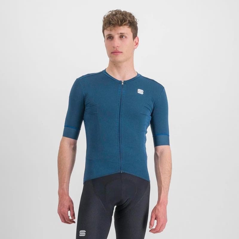 Pánsky cyklistický dres s krátkym rukávom SPORTFUL Monocrom jersey, blue sea 2