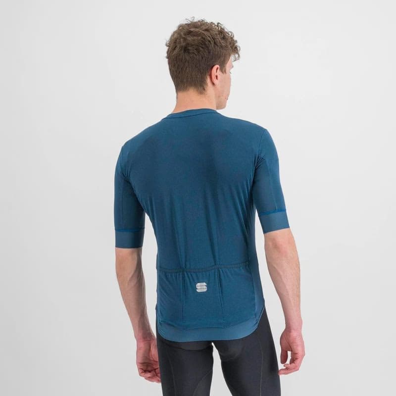 Pánsky cyklistický dres s krátkym rukávom SPORTFUL Monocrom jersey, blue sea 3