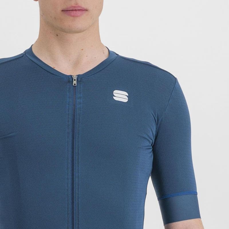 Pánsky cyklistický dres s krátkym rukávom SPORTFUL Monocrom jersey, blue sea 4