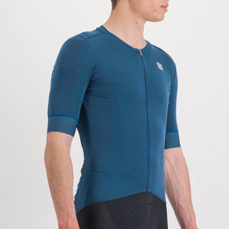 Pánsky cyklistický dres s krátkym rukávom SPORTFUL Monocrom jersey, blue sea 5