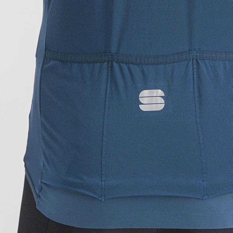 Pánsky cyklistický dres s krátkym rukávom SPORTFUL Monocrom jersey, blue sea 6