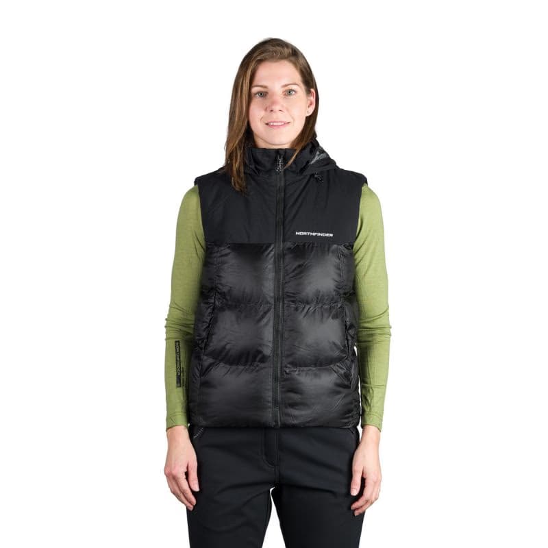 Dámska vesta NORTHFINDER SHANNA-270blackblack 2