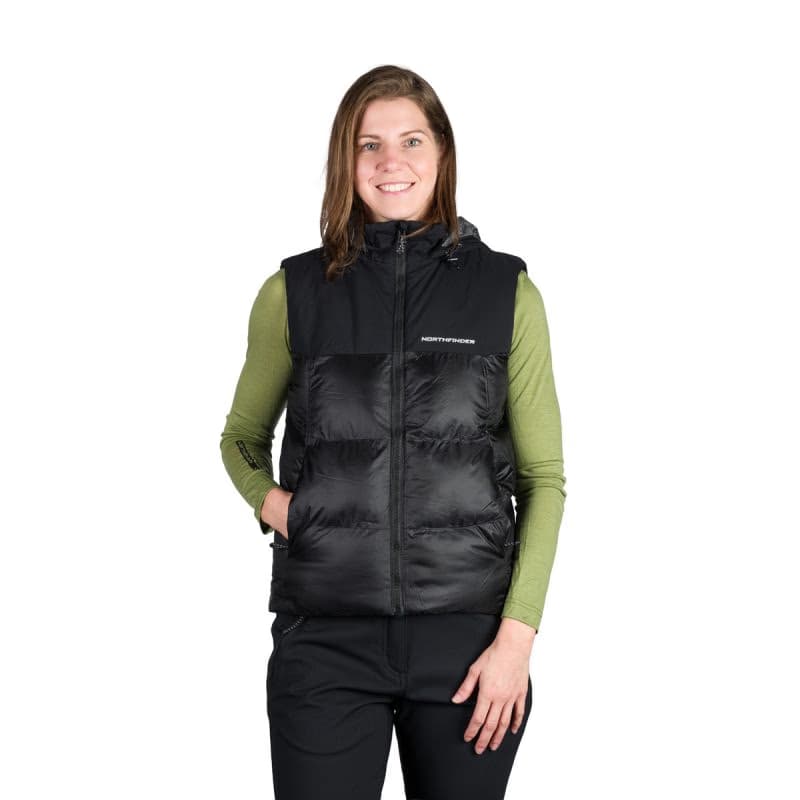 Dámska vesta NORTHFINDER SHANNA-270blackblack 3