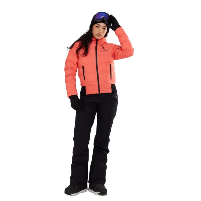 Dámska lyžiarska bunda FUNDANGO Zina Padded Jacket-352- coral 3