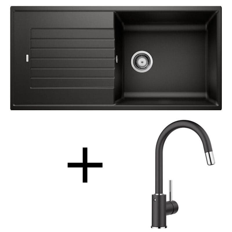Blanco set Zia XL 6 S + Mida-S silgranit sivý vulkán 1