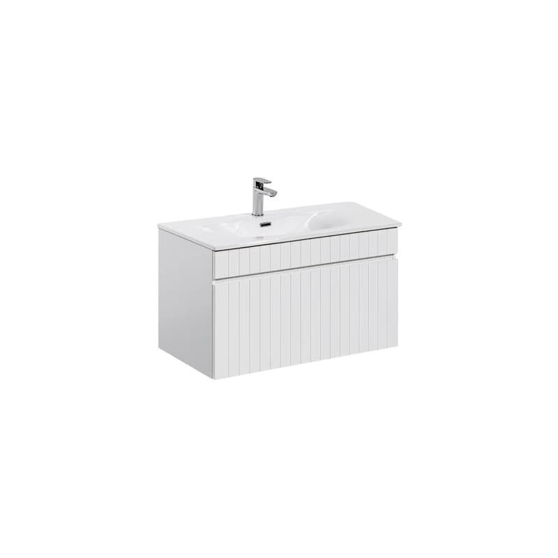 ArtCom Kúpeľňová skrinka s umývadlom ICONIC White U80/1 | 80 cm