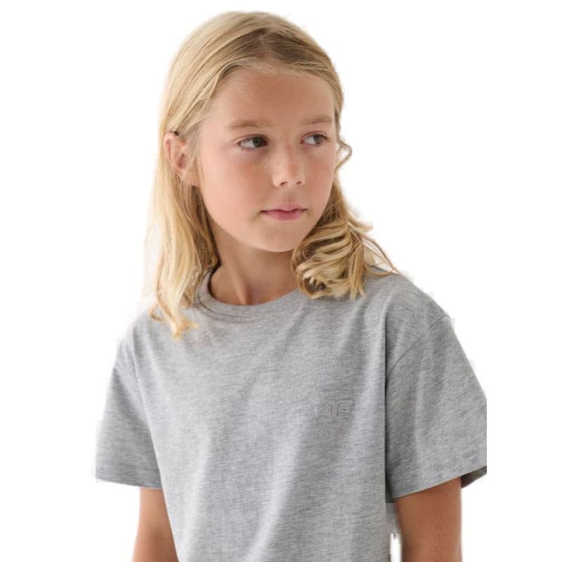 Juniorské tričko s krátkym rukávom 4F JUNIOR TSHIRT 4FJWAW24TTSHU1802 M2186-12S-CREME 2