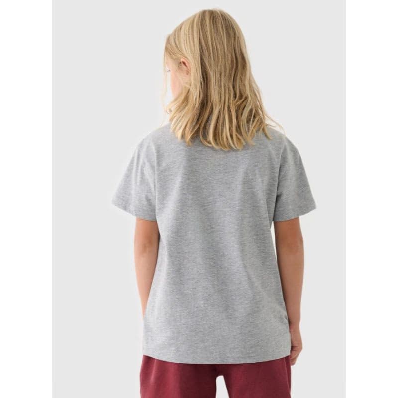 Juniorské tričko s krátkym rukávom 4F JUNIOR TSHIRT 4FJWAW24TTSHU1802 M2186-12S-CREME 4