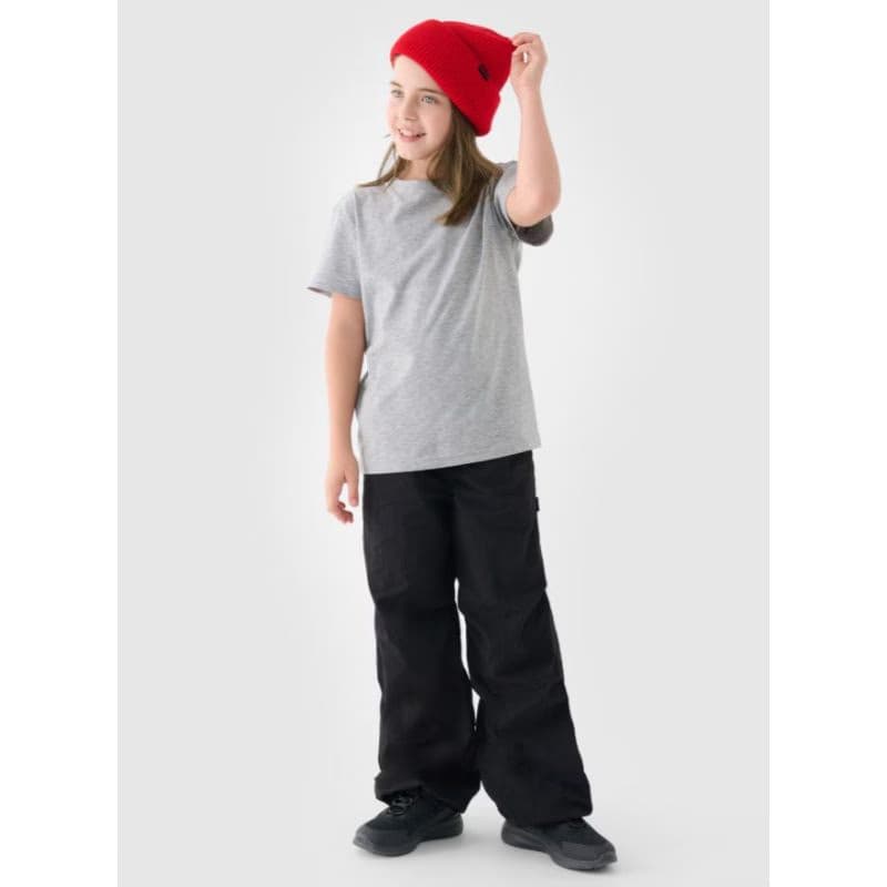 Juniorské tričko s krátkym rukávom 4F JUNIOR TSHIRT 4FJWAW24TTSHU1802 M2186-12S-CREME 5