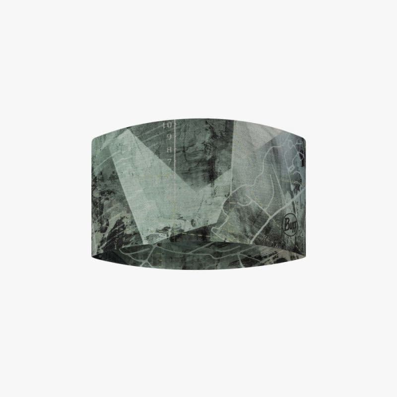 Čelenka BUFF COOLNET UV® WIDE HEADBAND JEBEL MOSS GREEN 2
