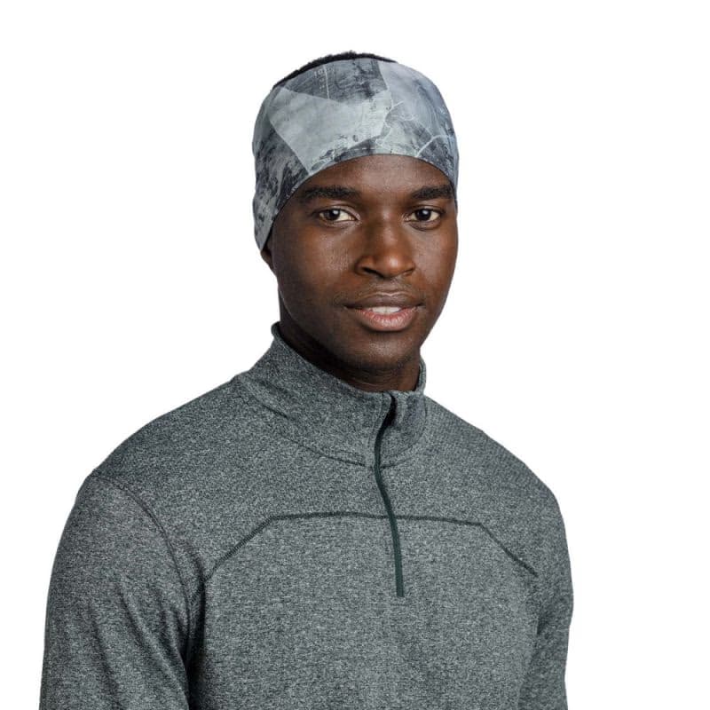 Čelenka BUFF COOLNET UV® WIDE HEADBAND JEBEL MOSS GREEN 3