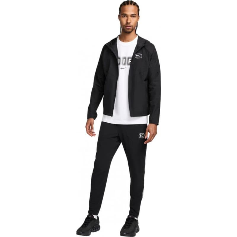 Pánska tréningová bunda NIKE M NSW SW AIR RUN JKT-010 BLACK REFLECTIVE SILV 3