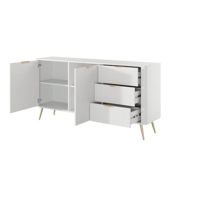 ArtLas Komoda LINA 163 2D23 | biela 6