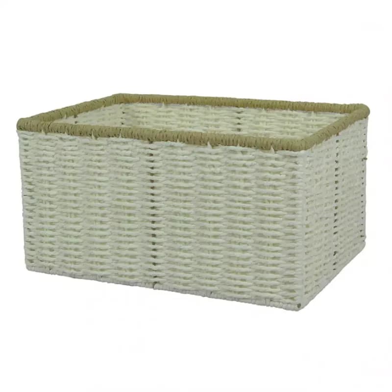 Košík taupe m 35x25 v18