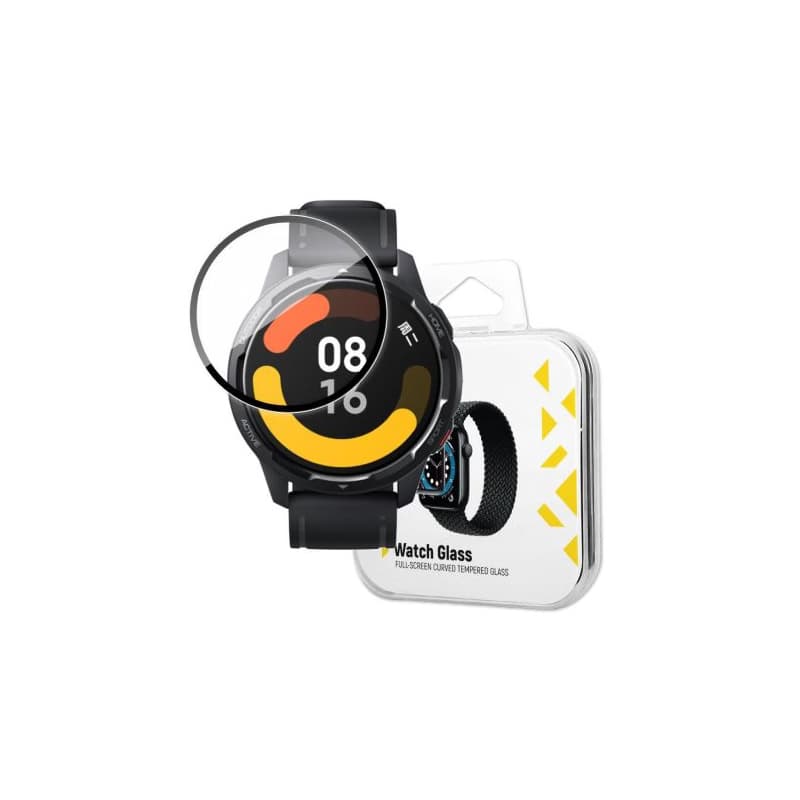 MG Watch Glass Hybrid ochranné sklo na Xiaomi Watch Color 2, čierne