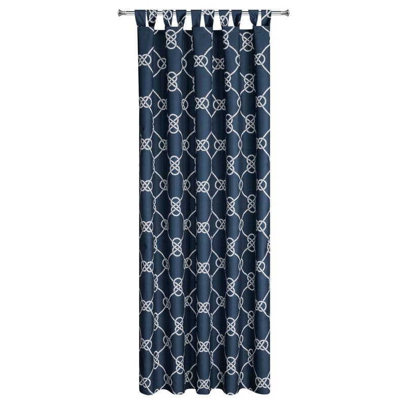 ArtFir Záves na terasu GARDEN 14 PU | tmavomodrá/biela 155 x 240 cm 3