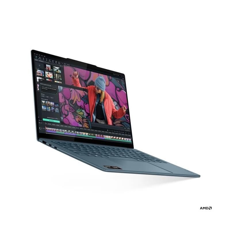 Lenovo YOGA Slim 7 14AKP10 RyzenAI 7 350/AI/16GB/SSD 1TB/14"/2,8K/OLED/až 1100nitov/3r OnSite/65W/WIN11 Home/modrozelená