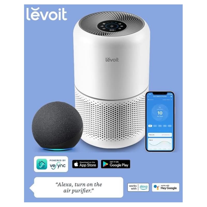 Levoit Core300S SMART - Inteligentná čistička vzduchu 5