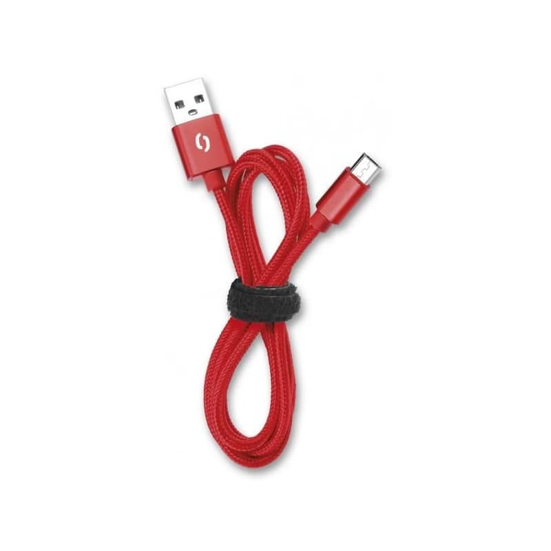 ALIGATOR PREMIUM Dátový kábel 2A, USB-C červená 3
