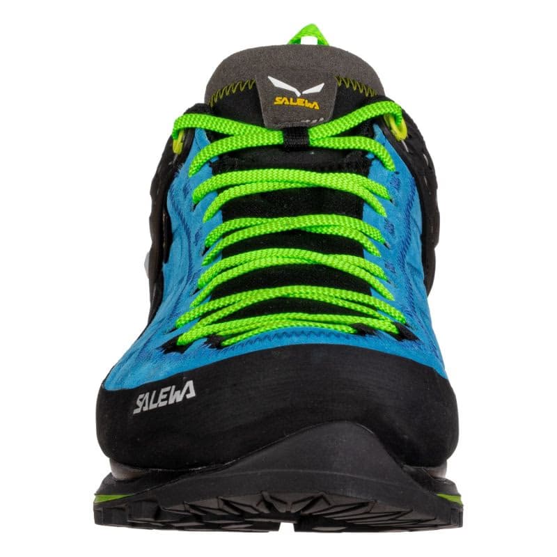 Pánska nízka turistická obuv SALEWA Mountain Trainer 2 GTX M blue danube fluo green 2