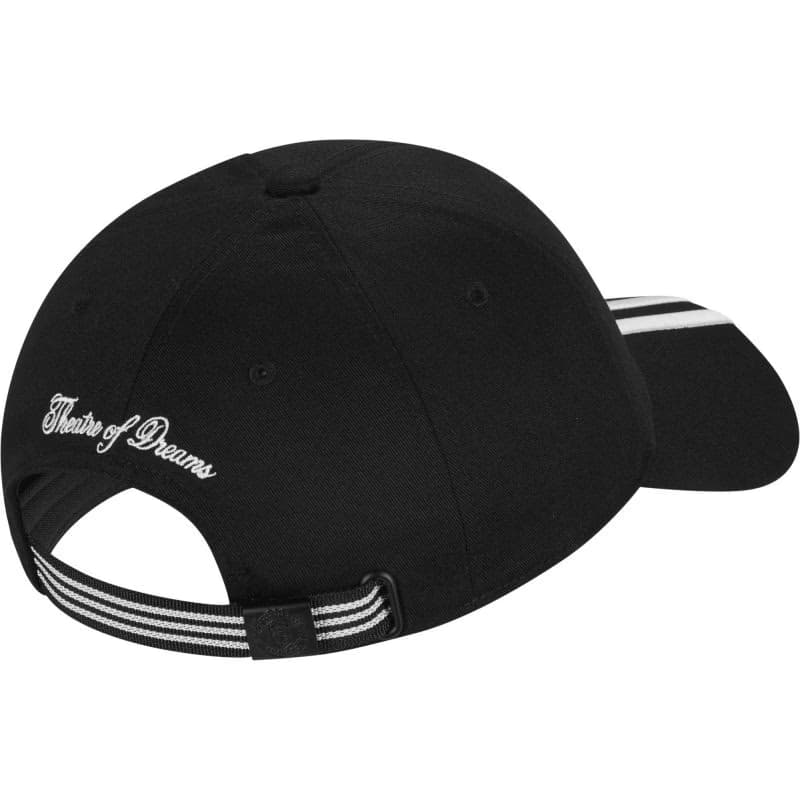 Šiltovka ADIDAS Manchester United Baseball Cap black white 2