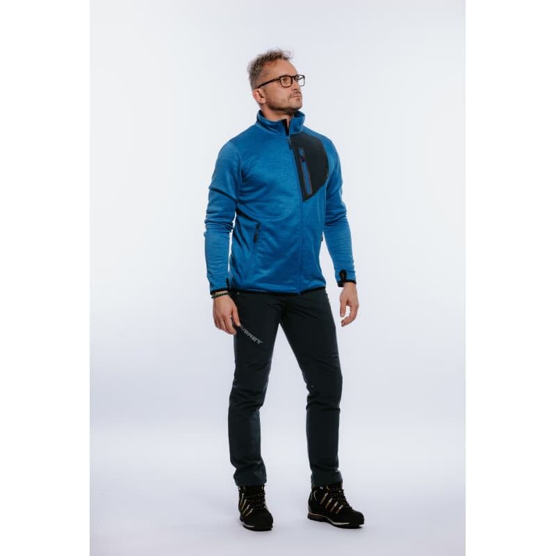 Pánske turistické nohavice EVERETT LENG_blue 4