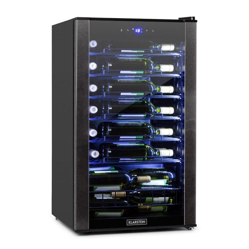 Klarstein Vinomatica, vinotéka, 95 l, dotykové ovládanie, 85 W, 4-18°C, čierna 1