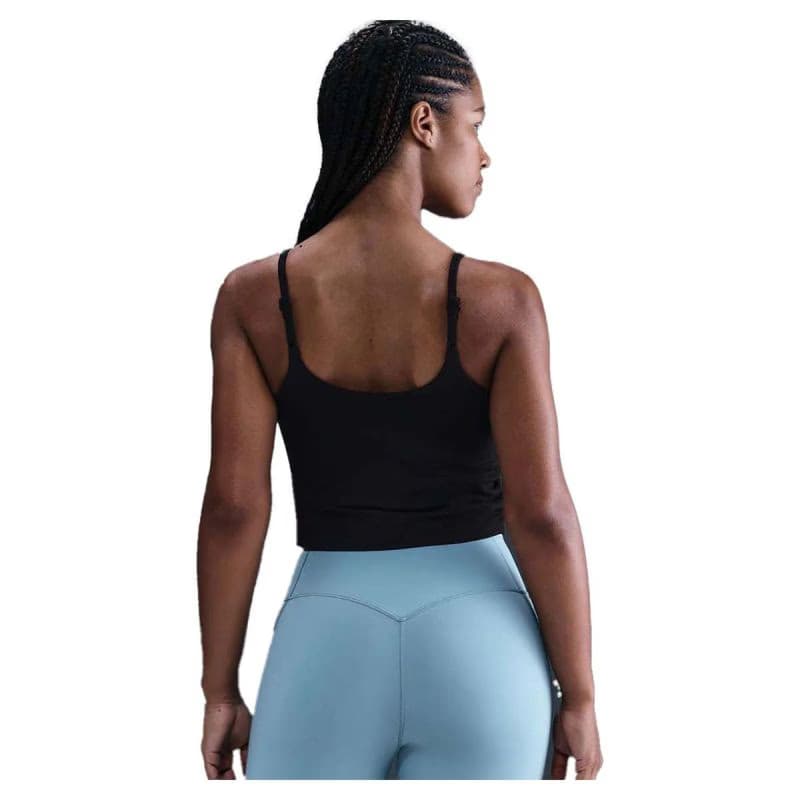 Dámske tréningové tielko NIKE W NK ONE DF TANK CPSL SPD BLACK WHITE 2