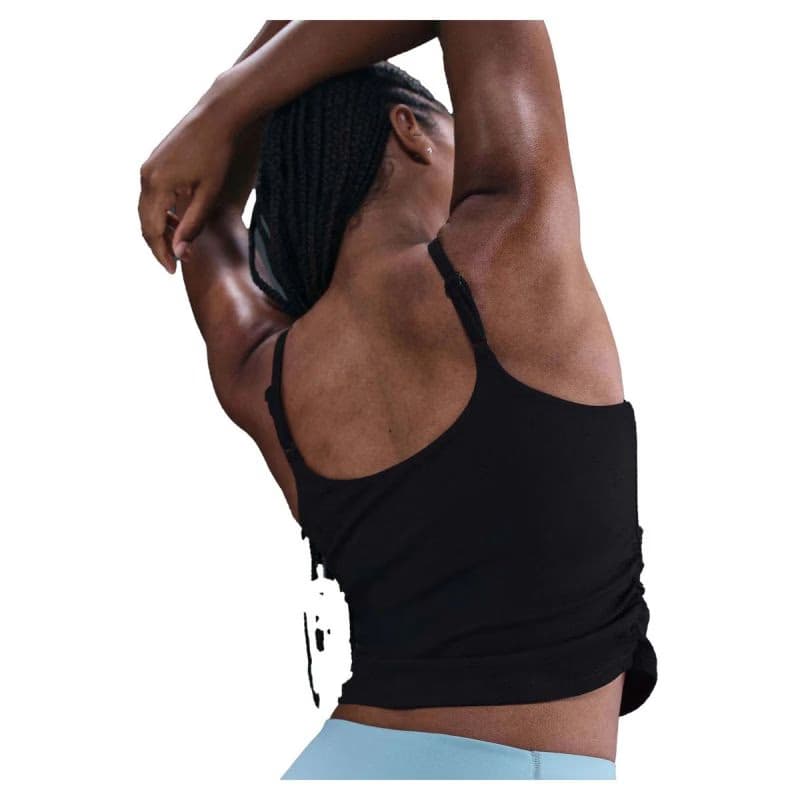 Dámske tréningové tielko NIKE W NK ONE DF TANK CPSL SPD BLACK WHITE 3