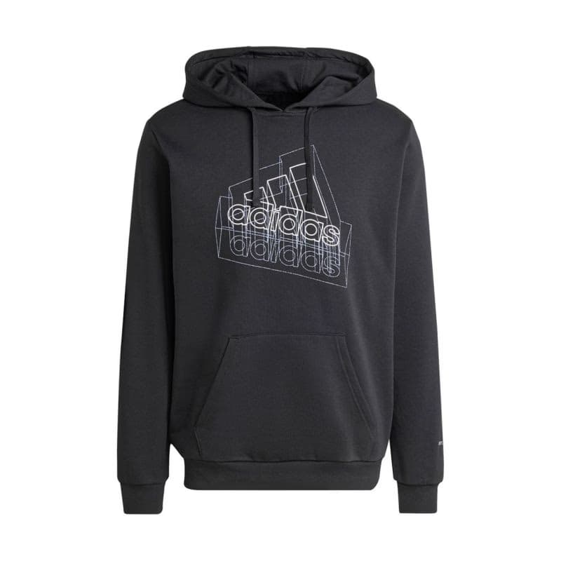 Pánska mikina s kapucňou ADIDAS M TECH BOS H-IW2636-Black 6