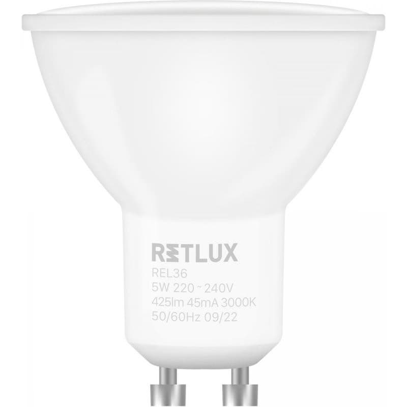REL 36 LED GU10 2x5W RETLUX 1