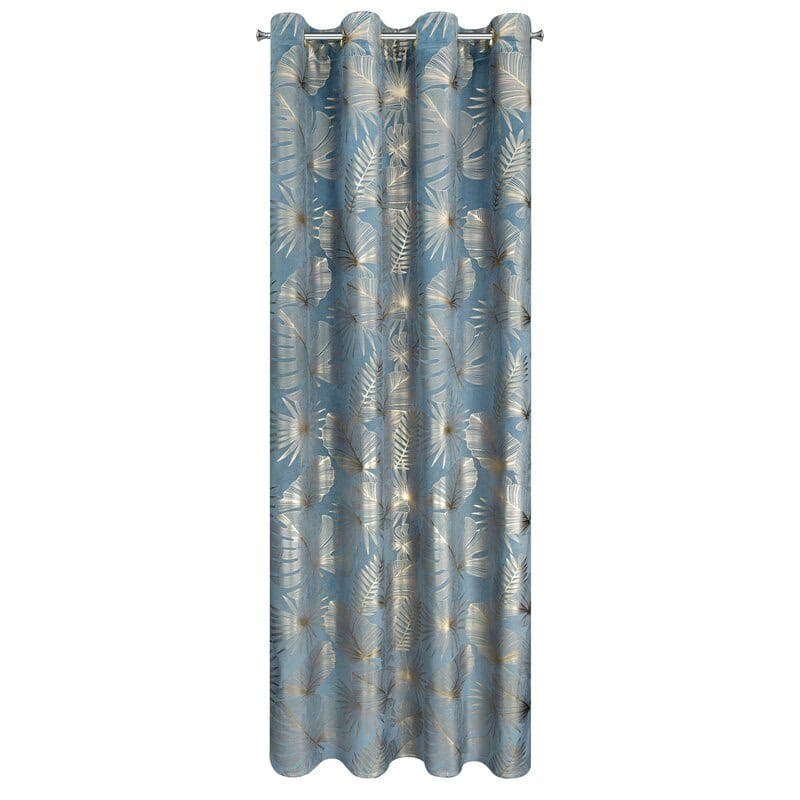 ArtFir Záves ARIA K | modrá/zlatá 135 x 250 cm 3