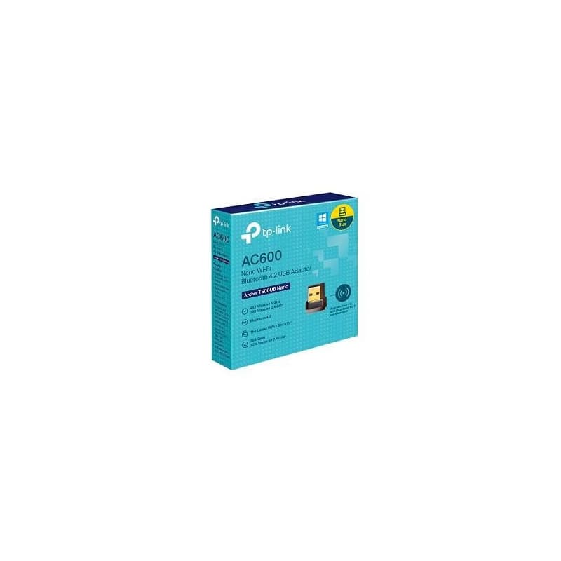 TP-Link Archer T600UB Nano - AC600 Nano Wi-Fi Bluetooth USB adaptér 5