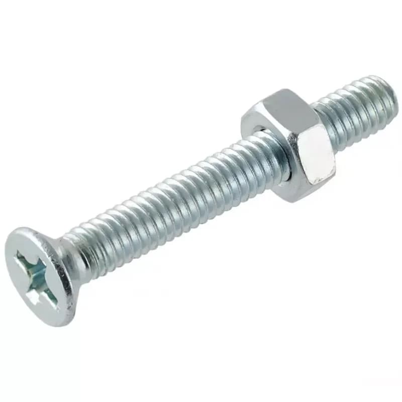 Skrutka plochá hlavička pozink. M3x30mm 1
