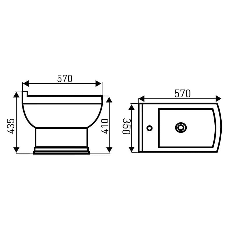 KERRA - Bidet stojaci Kleopatra 12 5907548101242 1