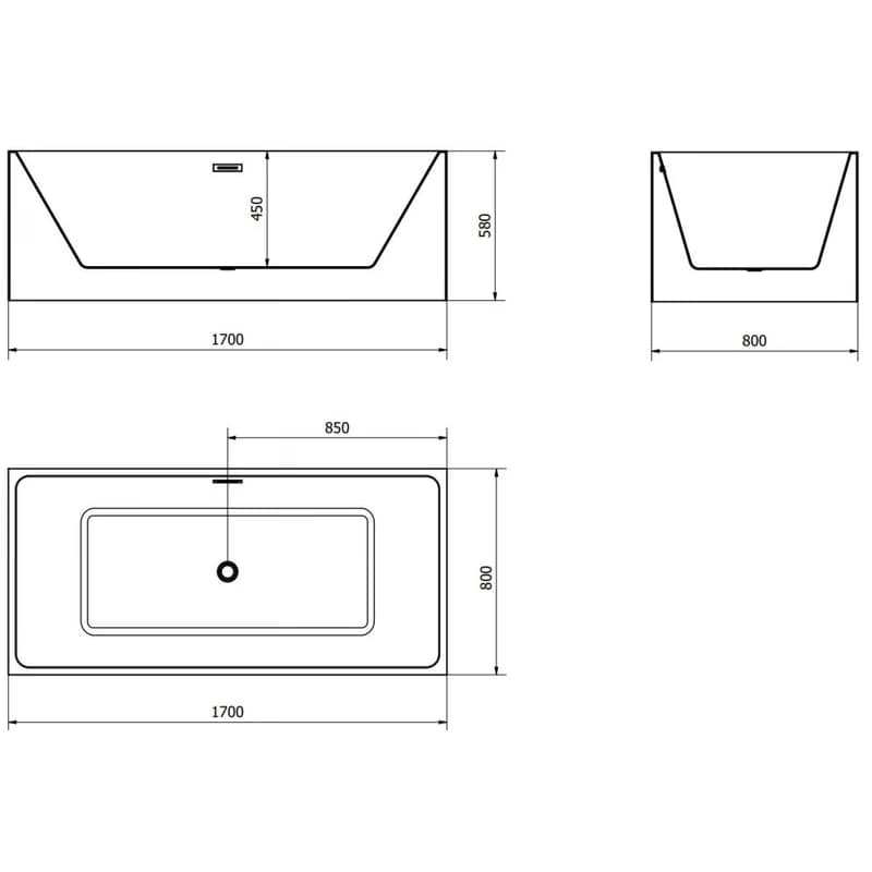 Mexen Nita, 170 x 80 cm 52091708000-01 6
