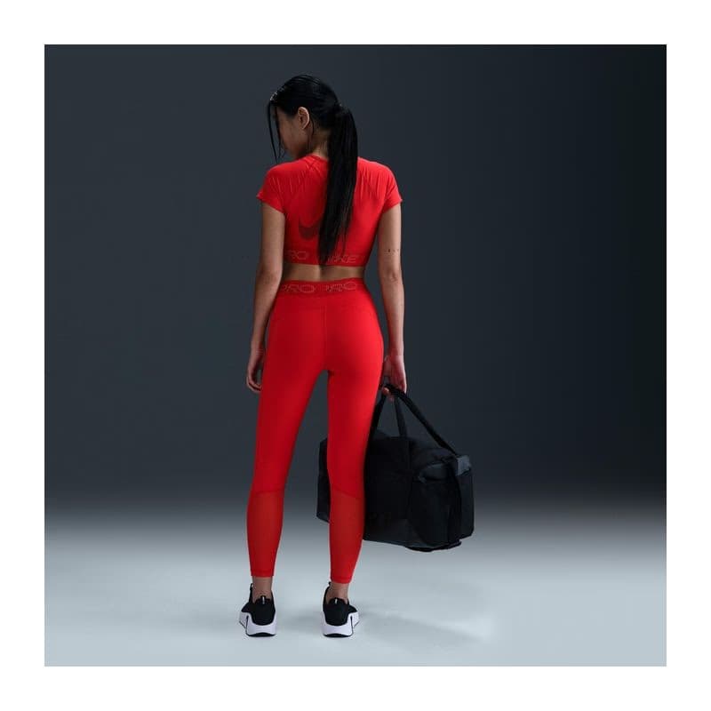 Dámske legíny NIKE PRO W NP DF MR 7 8 TIGHT TT GRX-657-Red 6