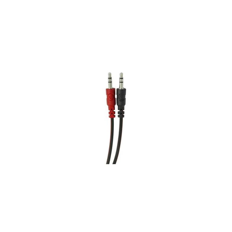 Defender Warhead G-120 herné sluchátka s mikrofónom, káblové, bielo-červená, 2x 3.5 mm jack 6
